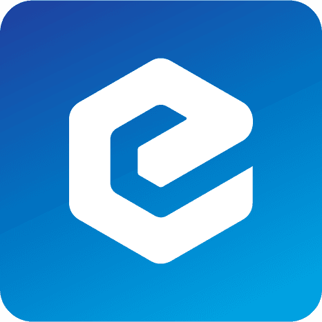 eCash Square Icon blue-gradient