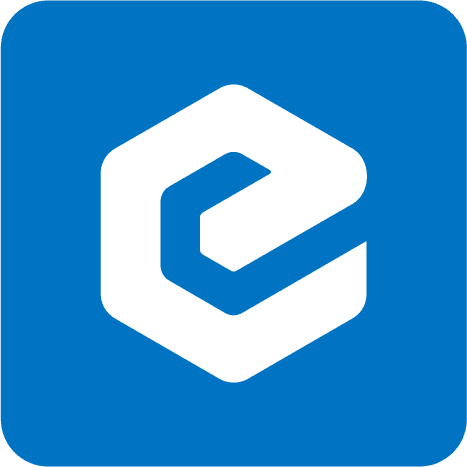 eCash Square Icon blue
