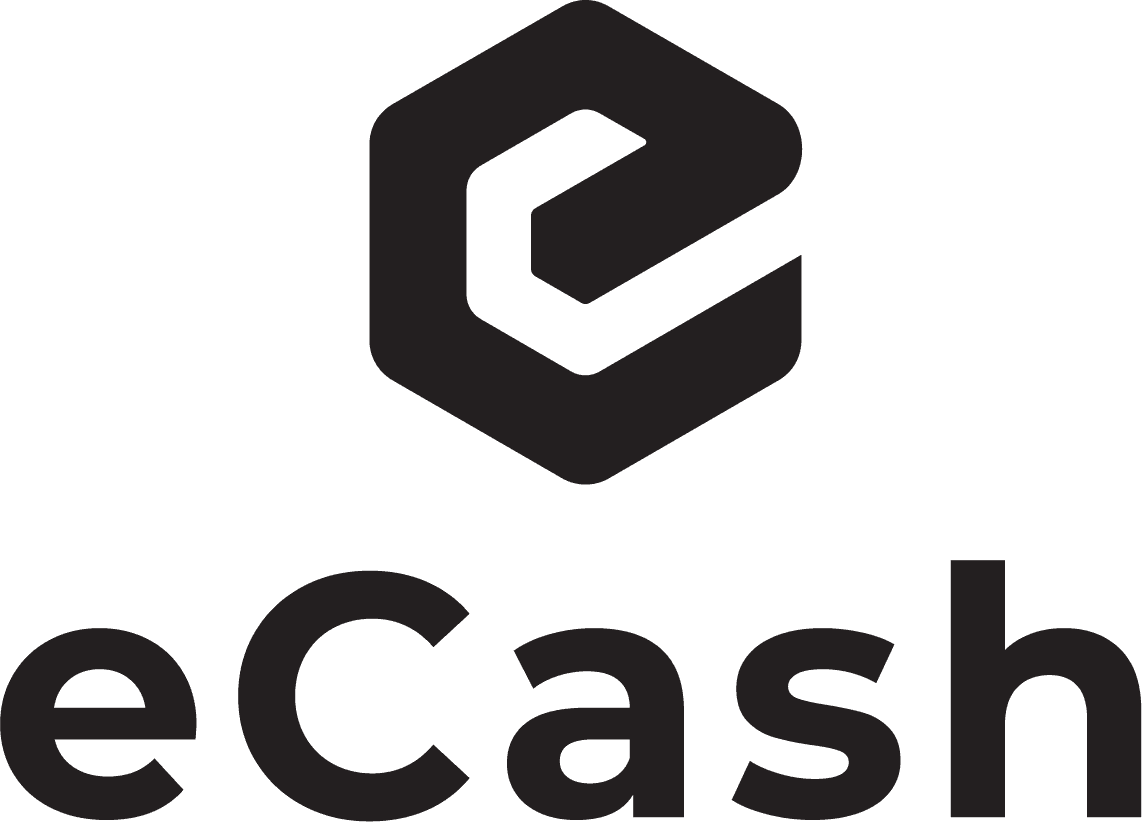eCash Primary Vertical black